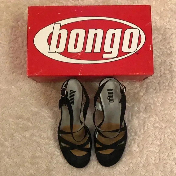 Bongo Black Heels - Picture 1 of 4